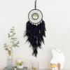 Life Tree Wind Chime Stone Hanging Ornament Fresh Girl Heart Forest Feather Pendant Bedroom Windowsill Creative Decoration