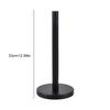 Stainless Steel Free Standing Paper Roll Holder Stand Paper Towel Holder Kitchen Roll Holder for Kitchen Bathroom Countertop