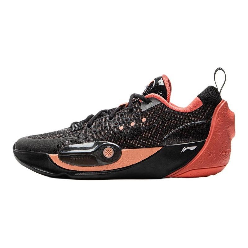 Li-Ning YOUNG Kids Low Top Basketball Shoes Black YKBV048-5 42