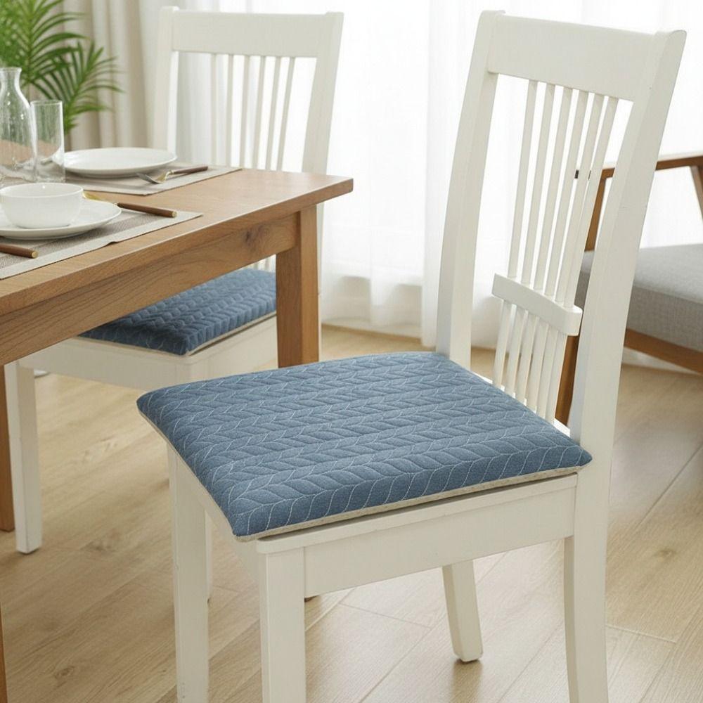 With Strap Japanese Cotton Chair Cushion Thick Car Seat Pad Universal Chair Mat Restaurant