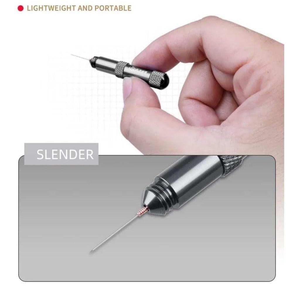 Durable Metal Precision Glue Applicator Portable Lightweight Model Glue Applicator Mini Needle Storage Compartment