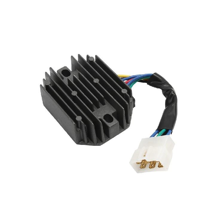 12v Motorcycle Voltage Regulator Electronic Ignition Voltage Rectifier RS5101 6 Wires for Kubota Grasshopper RS5155 AC To DC