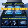 12V/24V To 220V Car Inverter Digital Display High Power Car Inverter Socket Smart with 6 USB Ports Automotive Charger Inverter