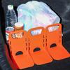 2Pc Car Back Auto Trunk Fixed Rack Holder Stand Shake-Proof Organizer Fence Storage Holder Adjustable Distance Storage Box Fixer