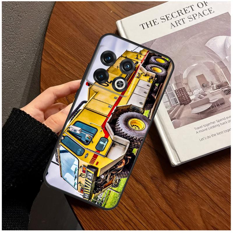 Fire Truck For OnePlus 15 13 12 11 13T 10T 8T 10R 12R 13R Case For OnePlus Nord 5 CE 3 2 4 Lite N20 N30