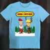 Beavis And Butt-Head Santa Merry Christmas Light Blue S To 5XL T-shirt TU382