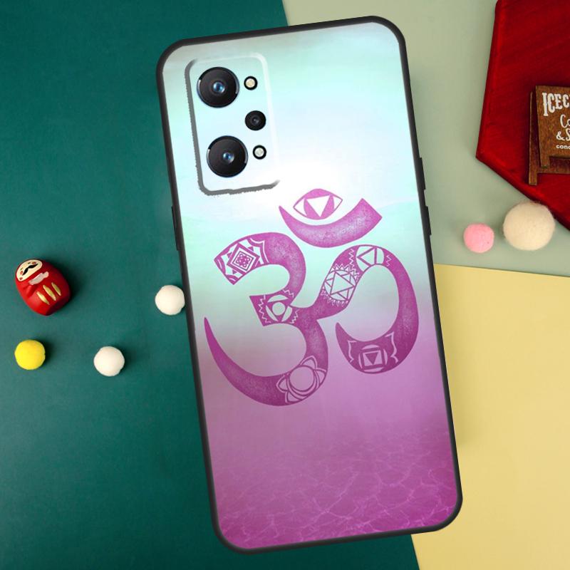 Aum Om Symbol For Realme 15 Pro GT7 C55 C71 C53 C67 C75 C61 C33 C63 C51 C65 10 11 12 13 14 Pro Plus Case