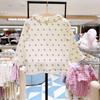 Korean Autumn 2025 Girls' Cute Cartoon Print Sweatshirt T-shirt