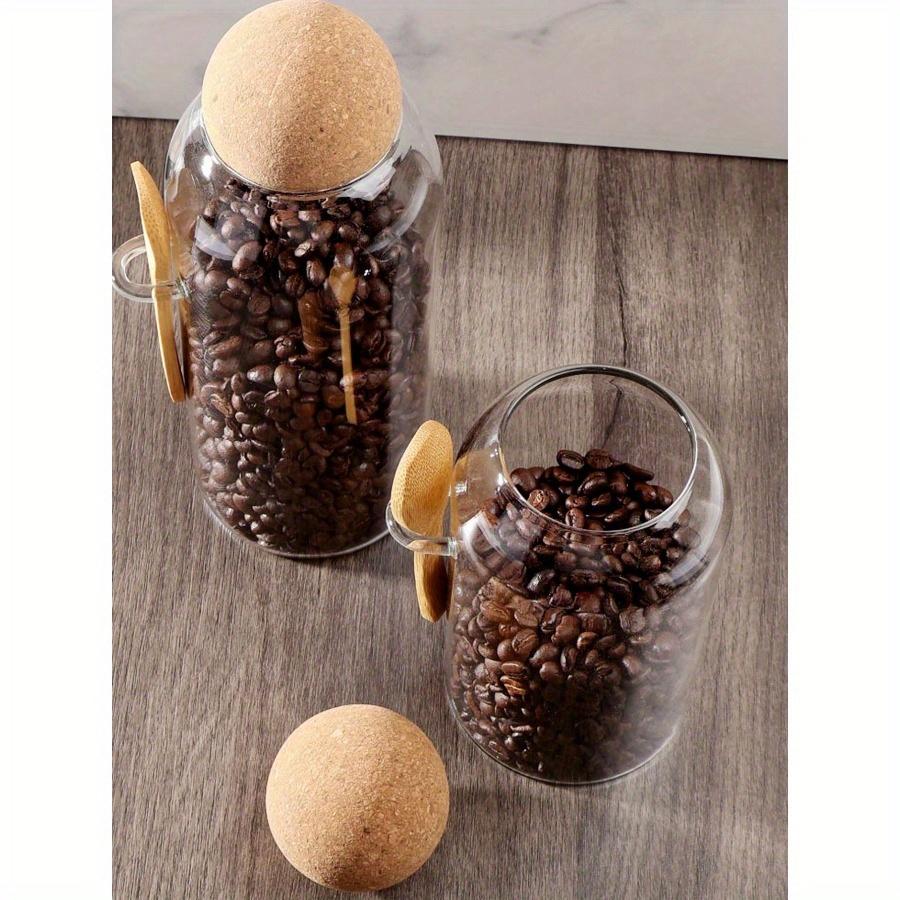 1 buc. Recipiente ermetice pentru depozitarea alimentelor, Oale, Borcan de sticlă cu capac, Recipient sigilat, Cutii pentru zahăr și ceai, Borcane de cafea de bucătărie ermetice