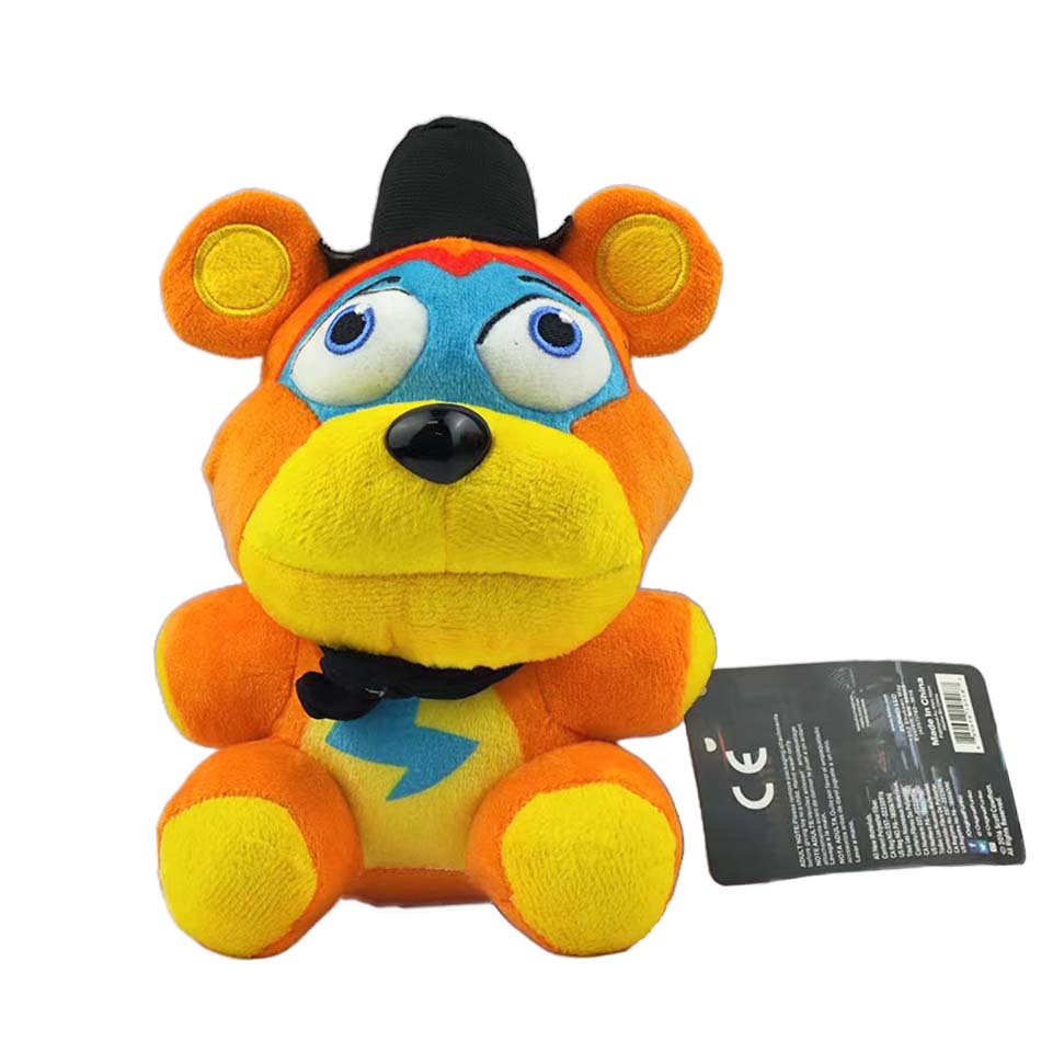 Nejnovější Five Night At Freddy Fnaf Roztomilá plyšová hračka Panenka Medvídek Bonnie Liška Kreslené plyšové panenky Hračky Freddy Navrženo Pro Děti Fanoušky