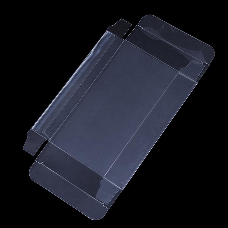 10Pcs clear carts case sleeve box for nintend N64 cartridge cib protectors