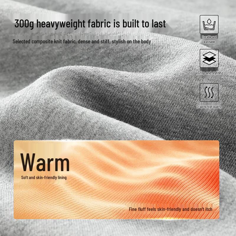 Mark Fairwhale Herren Herbst Lockerer Kapuzenpullover