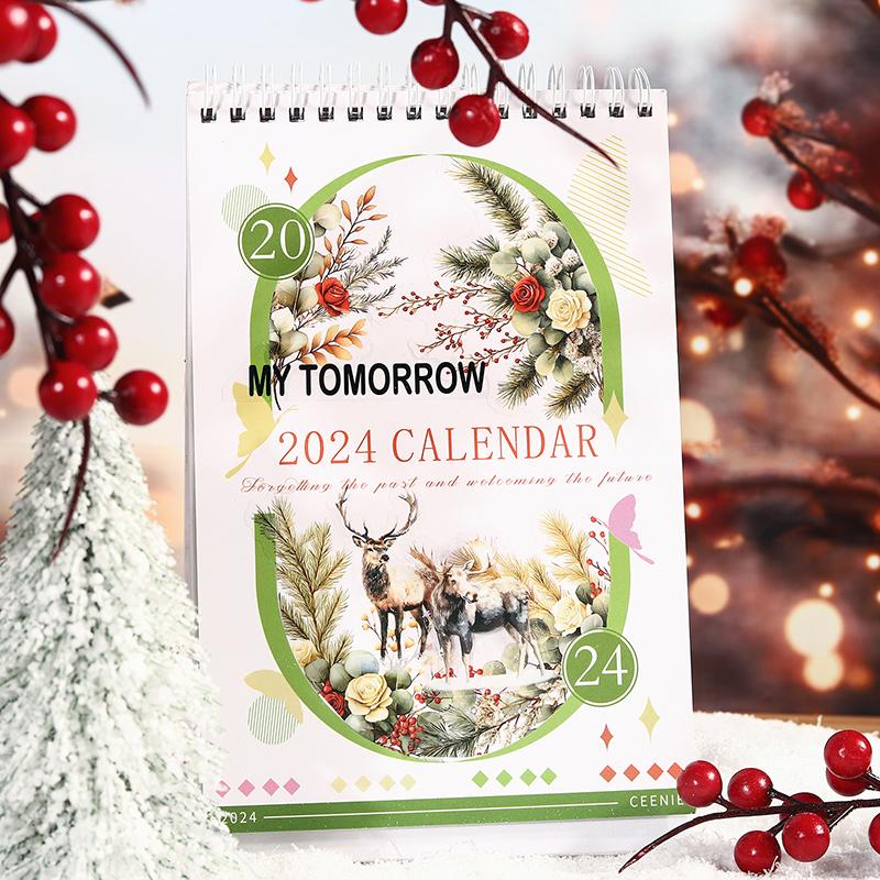 20 Pcs Winter Flower Branches Leaves Stickers PET Material Collage Junk Journal DIY Scrapbooking Supplies Decor Sticker