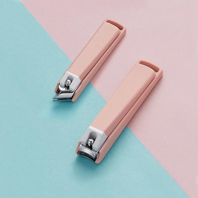 Nail Scissors Anti-splash Nail Clippers Single Large Mouth Cover Decoration Nail Clippers German Household 1PCS Drop Shipping