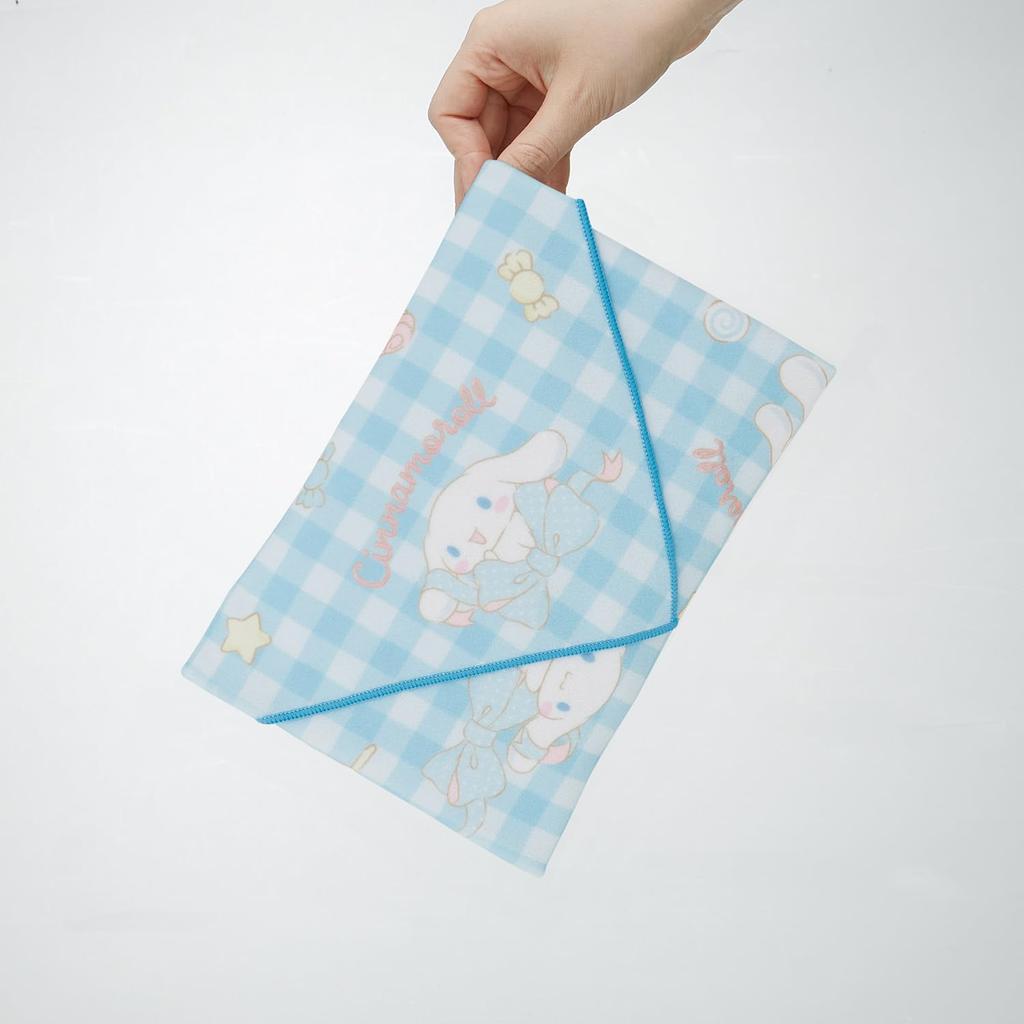 Skater Lunch Easy to Sanrio Cinnamoroll Big KBST4368207 Selbstklebendes Tuch, Krawatte, Schleife, Mädchen,