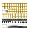 Bolt Nut Motorcycle Fairing Bolts & Nuts Kit Bodywork Screws Fits Cowl Set for