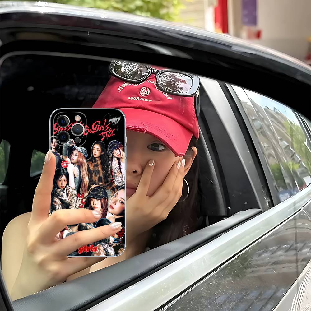 Singer Idol I-ITZY For IPhone 17 16 15 14 13 12 11 Pro Max Plus Mini Funda For Transparent Cover