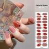 New Style Red Book Gel Nail Stickers: Semi-Western, Korean No-Bake Nail Art