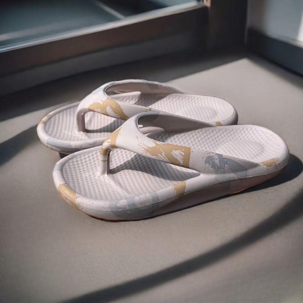 Fashion With Promotion Hot Home Slippers For Women Flip Flop Slipper Flat Cute Summer New 2024 Casual Face Indoor House Sandals Ladies