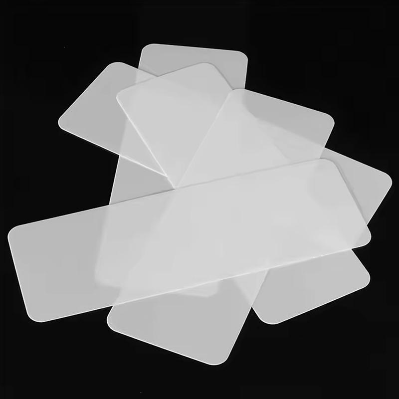 5 Stück 230x80mm Karten-Öffnungswerkzeug Schaber Kunststoff-Stahl Nano-Einsatzblech Werkzeug für Schlösser Tür-Wackel-Bypass-Werkzeug Schloss DIY-Öffner