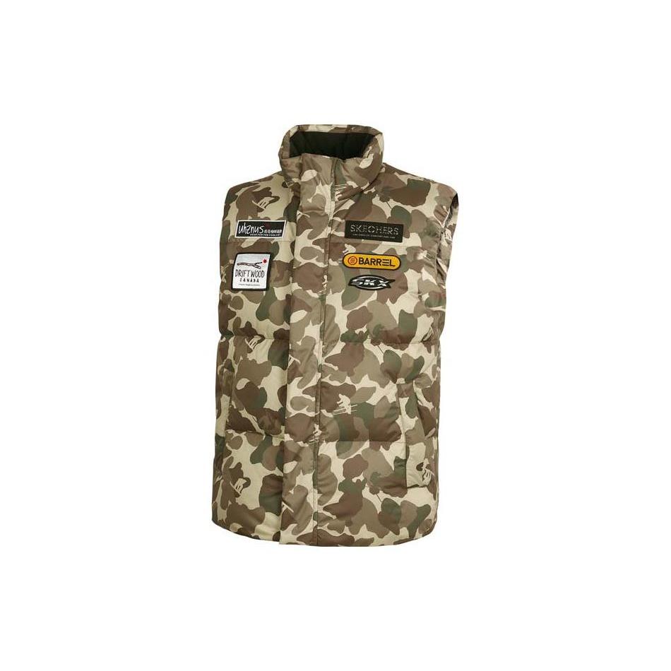 Skechers SKX Camo Down Jacket `Tan
