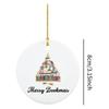 Book Christmas Tree Decoration Party Supplies Home Decoration Hanging Ornament for Bedroom Office Living Room Yard Farmhouse