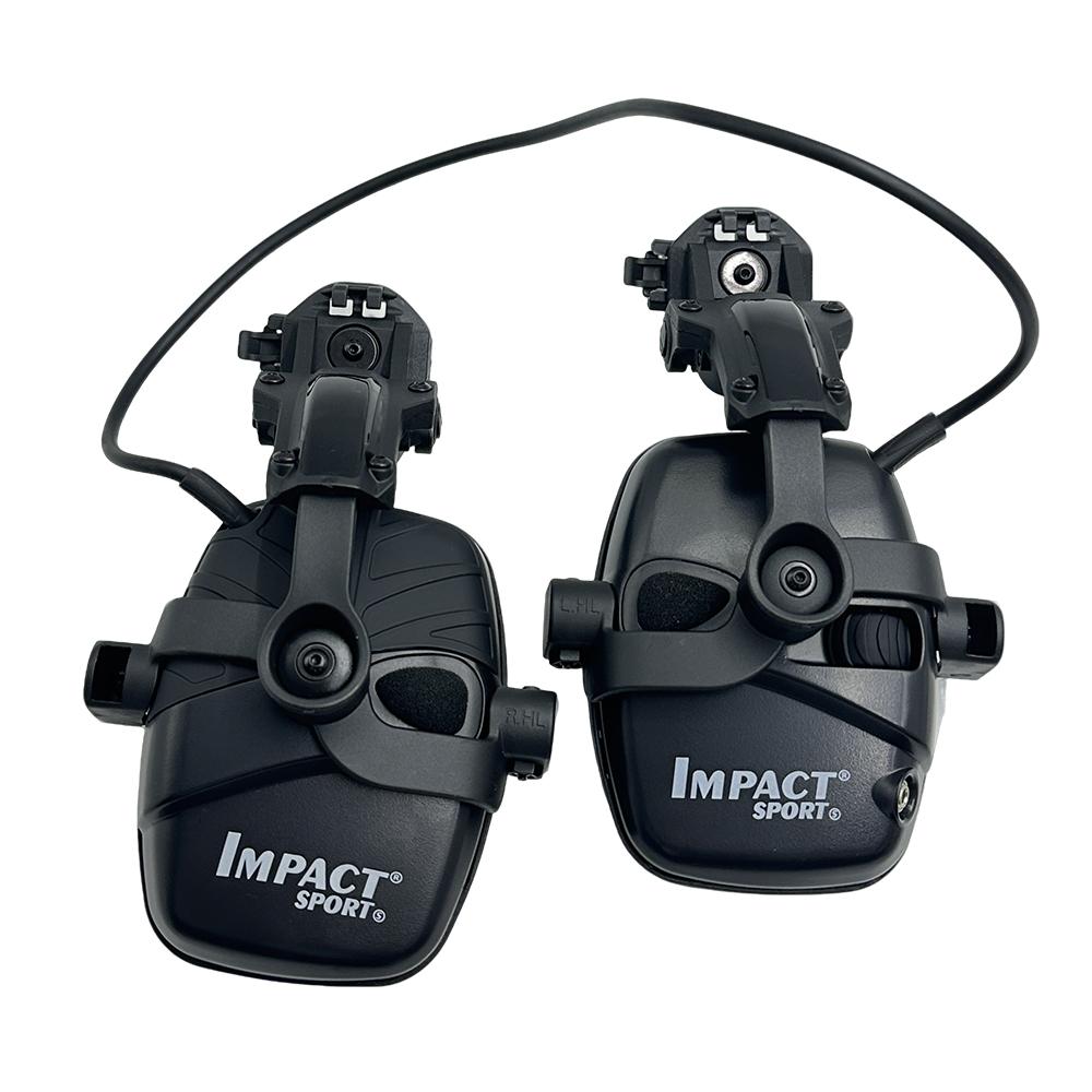 Electronic Shooting Headset Helmet Mounted Version Hunting Pickup and Noise Reduction Tactical Headset Hearing Protection