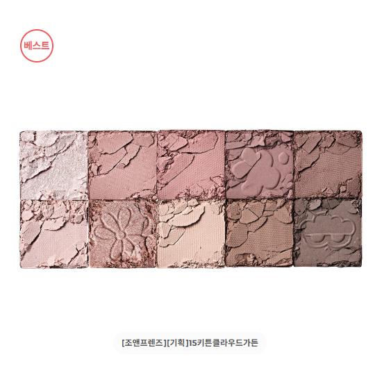 

Лимитированная коллекция коллаборации ROM&ND × JO & FRIENDS (14 вариантов) #Palette(15.Kitten Cloud)