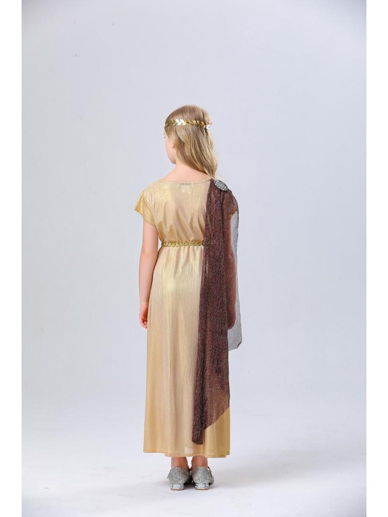 Kids & Adult Egyptian Pharaoh & Greek Goddess Costume