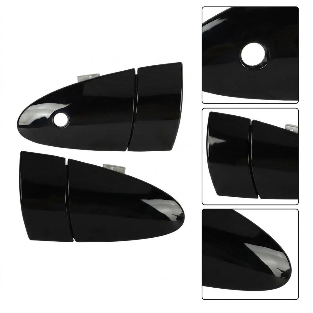 Left Right Exterior Door Handle Replacement for Honda For CRZ 2011-2015 ABS Metal Construction Weather Resistant FitGood product