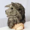 Entzückende Plüsch Grauwolf Partymaske