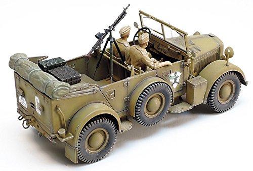 Tamiya Italeri Serie Deutsches Heer Mittleres Militärfahrzeug Horch Nordafrikanische Front Plastikmodell 37015 1/35 Nr.15 Kfz.15