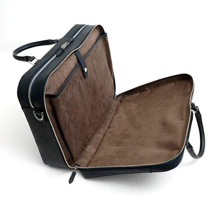 PELLE MORBIDA Briefcase CA014A Navy