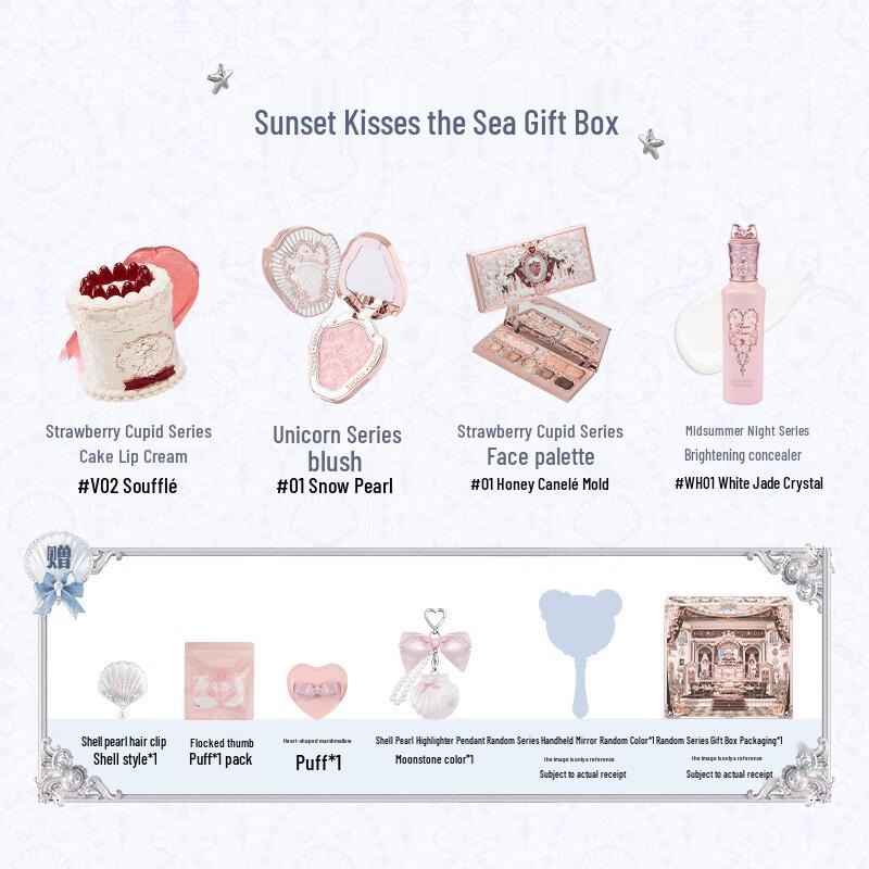 Flower Knows Snow Frost Pearl Blush Geschenkset