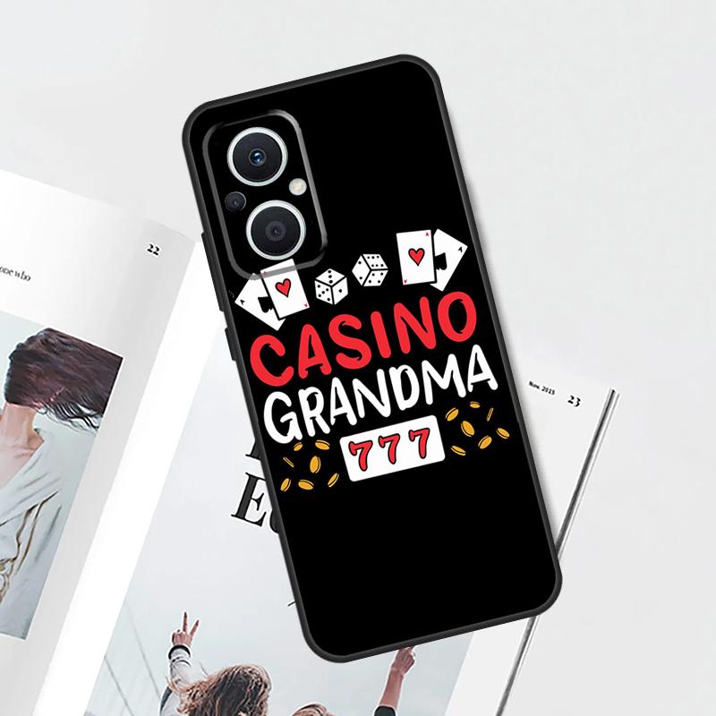 Casino Gambling Case For OPPO Reno 15 F 14 13 12 11 10 Pro 14F 13F 12F 11F 8T OPPO Find X9 X8 X5 X6 Pro Cover