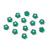 5pcs/Lots Colored Acrylic Enamel Flower Shaped Beads Spacer Loose Beads for DIY Necklace Bracelet Jewelry Making Findings