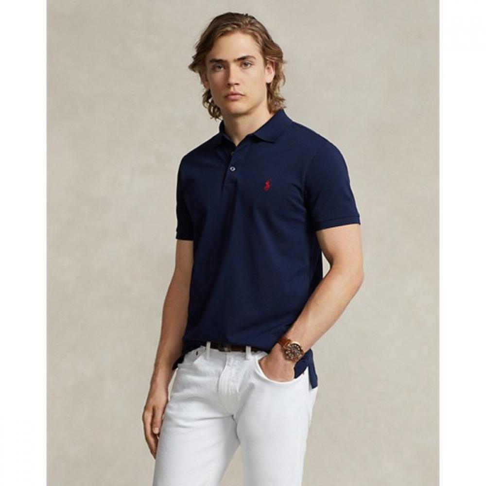 Polo Ralph Lauren Mens Custom Slim Fit Stretch Mesh Polo Shirts  Mnpokni1n820212410 S
