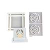 2pcs Creative Celtic Knot Candle Holder Silicone Mold Set Sturdy Display Ornament Mould for DIY Crafts and Home Decors