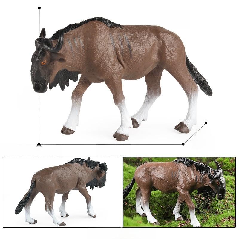 Antelope Wildlife Model Static Plastic Toy Scene Decor For Kids