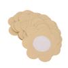 20pcs Disposable Breast Pasties Light Beige Adhesive Bras Breathable Nipple Covers