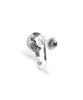 LION HEART Earrings LEO Silver 925 Silver Comes with Pouch Earrings/Sharp/Silver