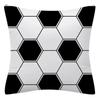 Vikama Sports-Themed Rugby And Basketball Decorative Square Cushion Cover, Suitable For Cars, Sofas, Offices, And Home Decor
