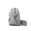 Women Small Capacity Tote Bag Waterproof Nylon Multi-Compartment Shoulder Bag Office Commute Crossbody Purse with Soft Fabric