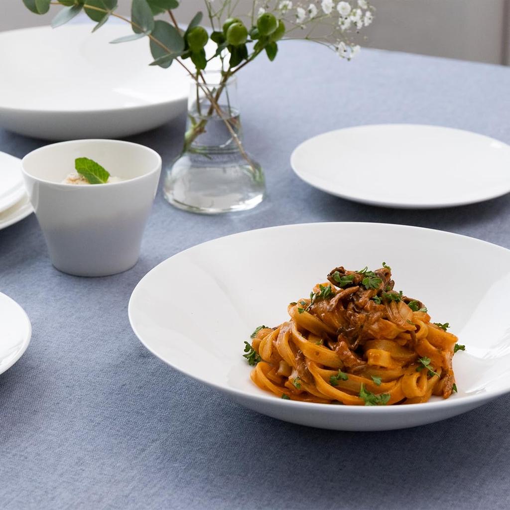 NARUMI 2026 Lucky Bag Dinnerware Styles Cool for Stylish and and 8-Piece Set, Coupe, White, 2, Simple, Microwave-Safe Dishwasher-Safe, 97359-23416NT