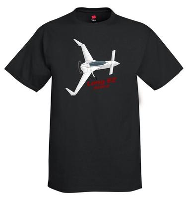 Rutan Model 61 Long EZ (White) Airplane T-Shirt - Personalized W/ Your N#