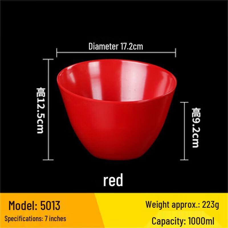 Melamine Slanted Serving Bowl