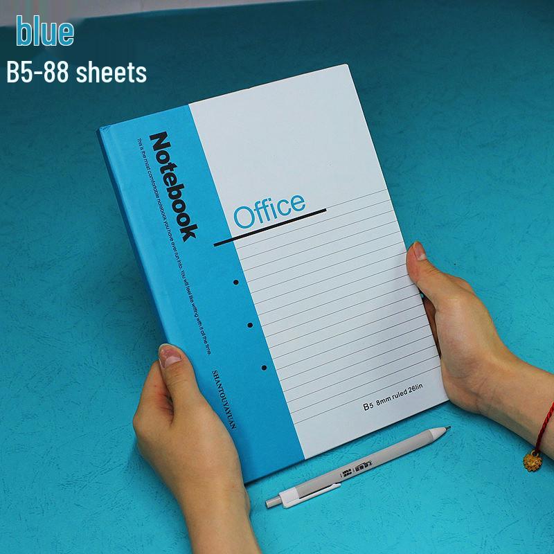 Großes Hardcover-Notizbuch - A4/B5/A5 Schülerheft, Tagebuch, Kassenbuch