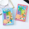 Kit Arte Scratch Arcobaleno Set Carta Raschiabile Magica Arcobaleno per Bambini Cartoline Creative Fai-da-te Biglietti d'Auguri Personalizzati Giocattolo per la Motricità Fine