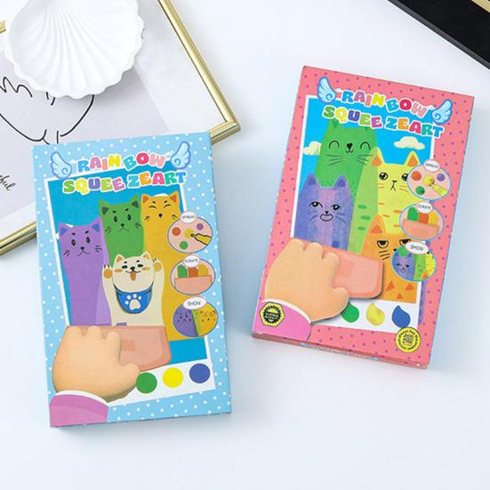 Kit Arte Scratch Arcobaleno Set Carta Raschiabile Magica Arcobaleno per Bambini Cartoline Creative Fai-da-te Biglietti d'Auguri Personalizzati Giocattolo per la Motricità Fine