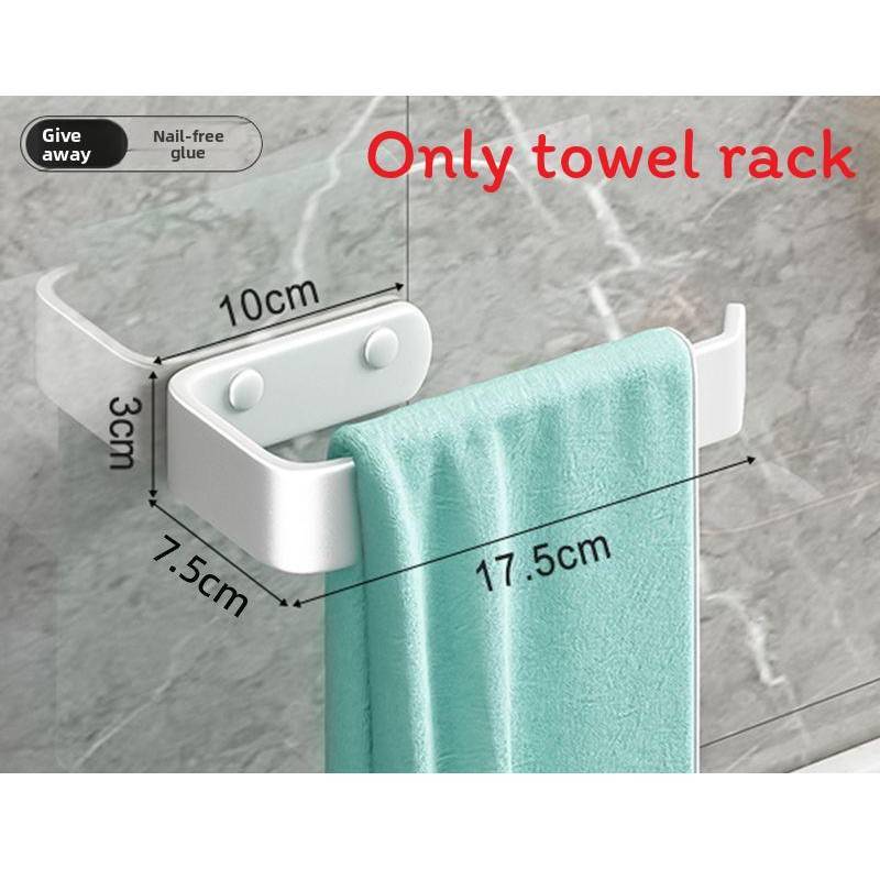 Modern Minimalist Aluminum Towel Bar For Hotel Bathroom With Antibacterial Coating